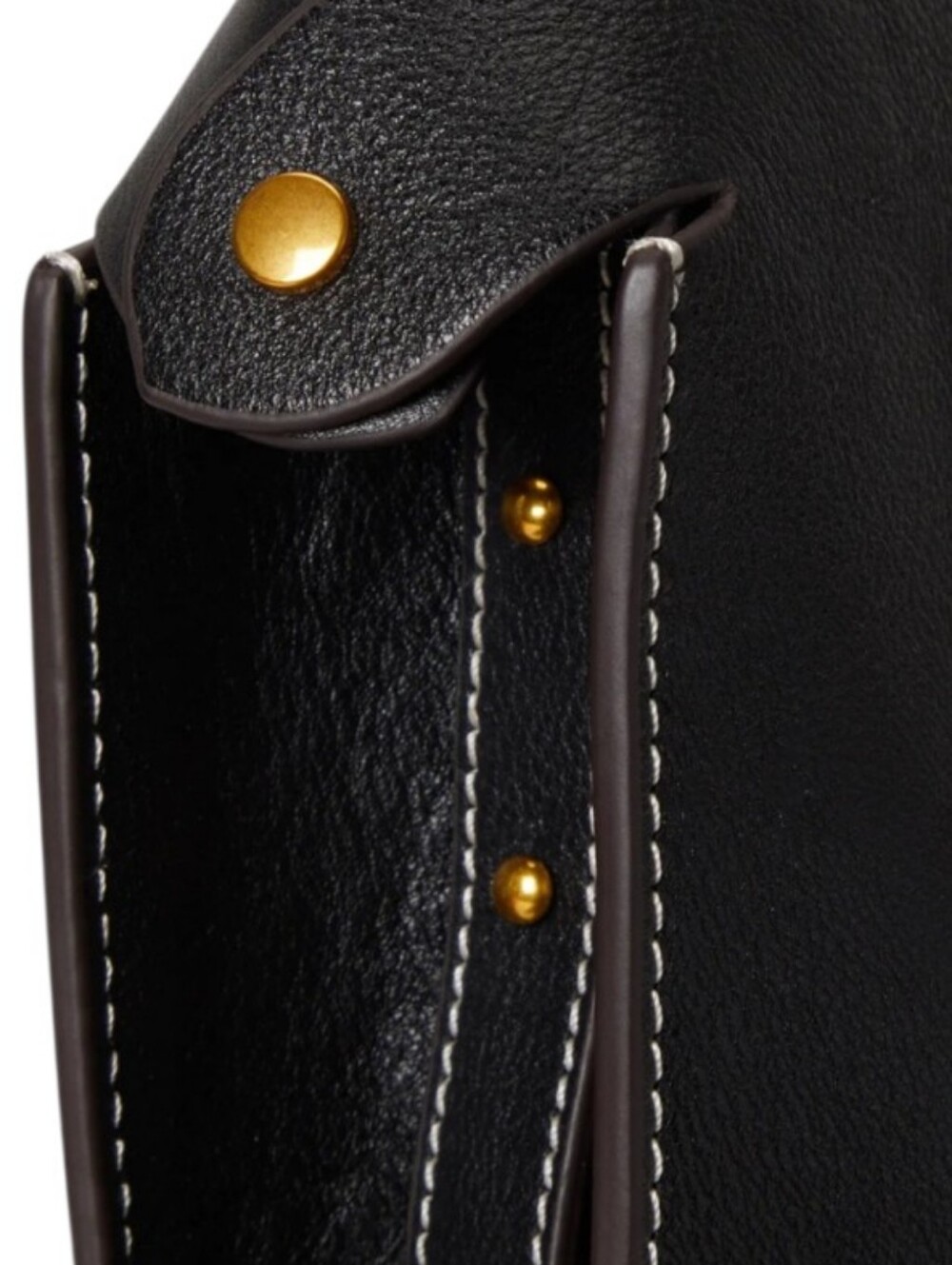 NWT‎ Bolvaint Paris The Delphine Leather Shoulder Bag in Black - Picture 12 of 17